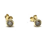 14 Karátos arany stekkeres fülbevaló