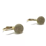 14 Karátos patent záras arany fülbevaló