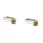 14 Karátos patent záras arany fülbevaló