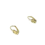 14 Karátos patent záras arany fülbevaló