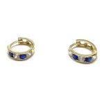 14 Karátos arany karika fülbevaló