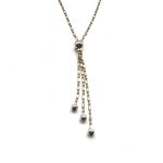 14 Karátos fehér-sárga arany lánc