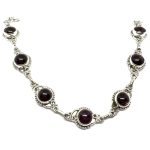 Ezüst karlánc, GRÁNÁT kövekkel