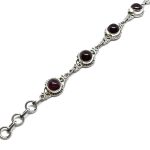 Ezüst karlánc, GRÁNÁT kövekkel