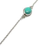 Ezüst karlánc, HOWLIT kővel