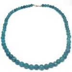 Édesvízi gyöngy lánc, ezüst csattal