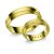 14 Karátos arany karikagyűrű pár, választható méretbe